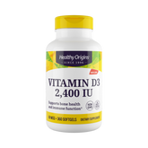 Healthy Origins, Vitamin DЗ Gels, 2400 IU, Lanolin, 360 Softgels